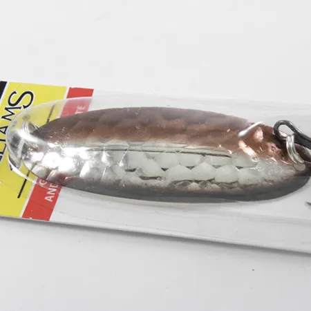 Williams Wabler W60 Lusikkauistin, Hopea / Ruskea, 21g, Hopeoitu, #1804