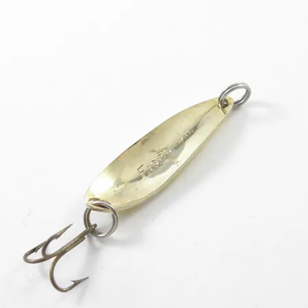 Acme Fiord Spoon Jr Lusikka, Keltainen/Kulta, 3.4g, Vintage-uistin, #1821