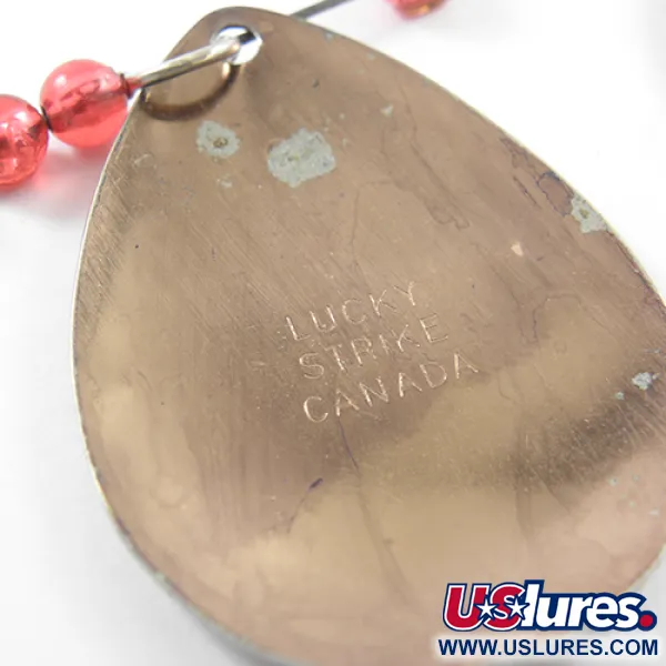 Lucky Strike Tandem-lippa, Nikkeli/Kupari/Punainen, 12.5g, Lippa, #1833