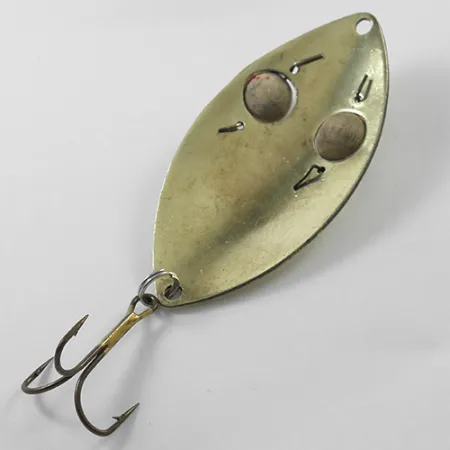 Lucky Strike Gold Red Flash Lusikka, Messinki, 21g, Puusilmät, #1840