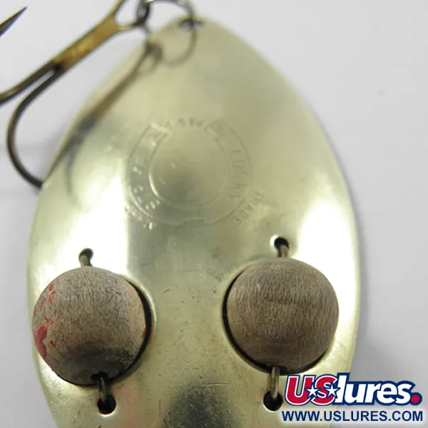 Lucky Strike Gold Red Flash Lusikka, Messinki, 21g, Puusilmät, #1840