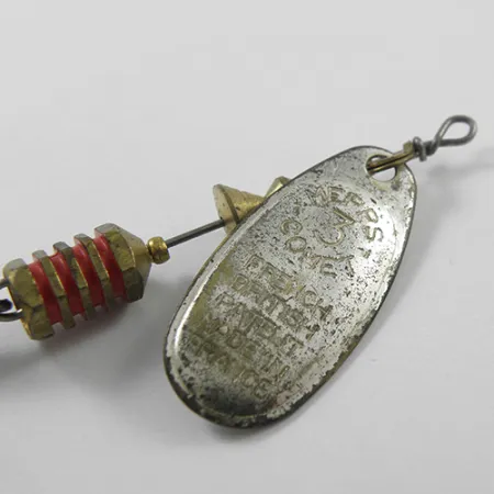 Mepps Comet 3 Lippa, Hopea, 6,5g, Vaihtokoukku, #1843