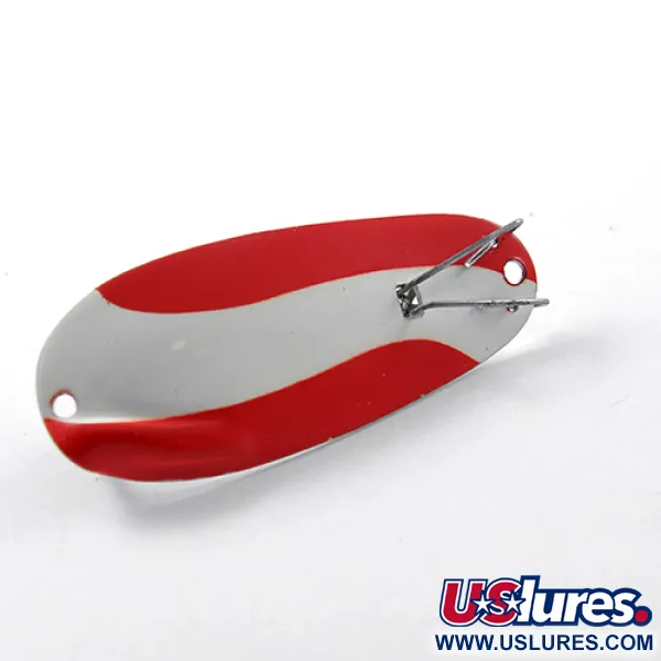 Scorpion Weedless Lusikkauistin, Puna/Valko/Nikkeli, 7g, Ruohosuoja, #1863