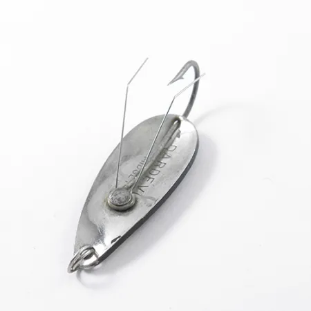 Eppinger Weedless Dardevle Midget Lusikka, Musta/Valko/Nikkeli, 6g, #1867