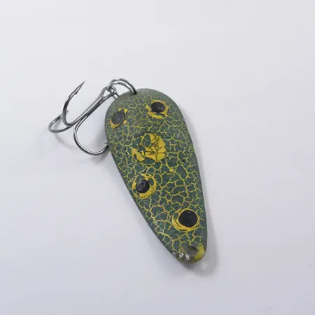 Eppinger Dardevle Imp Lusikka, Frog/Nickel, 11g, Vintage, #1869