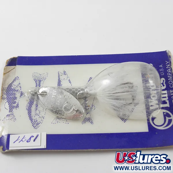 Worden’s Original Rooster Tail Lippa, Nikkeli / Valkoinen, 1,77g, #1871