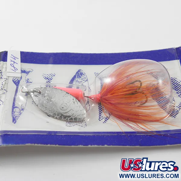 Worden’s Original Rooster Tail Lippa, Nikkeli/Punainen, 1,77g, #1874