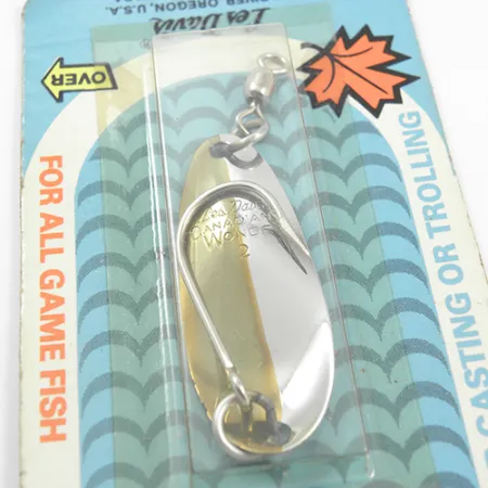 Les Davis Canadian Wonder Lusikkauistin, Nikkeli/Kulta, 7g, 50/50, #1884