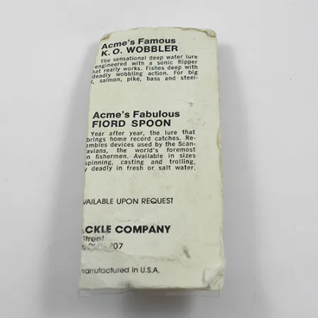 Acme Kastmaster Lusikkauistin, Oranssi, 14g, Erikoisseos, #1886