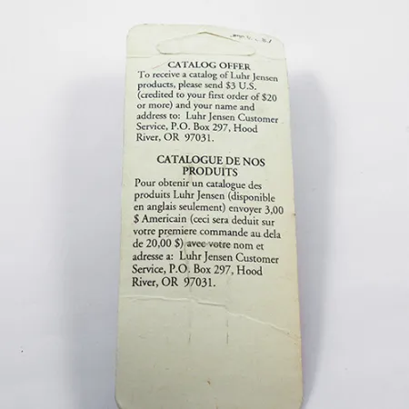 Luhr Jensen Krocodile Die #3 Lusikkauistin, Nikkeli, 10g, Pitkäheittoinen, #1887