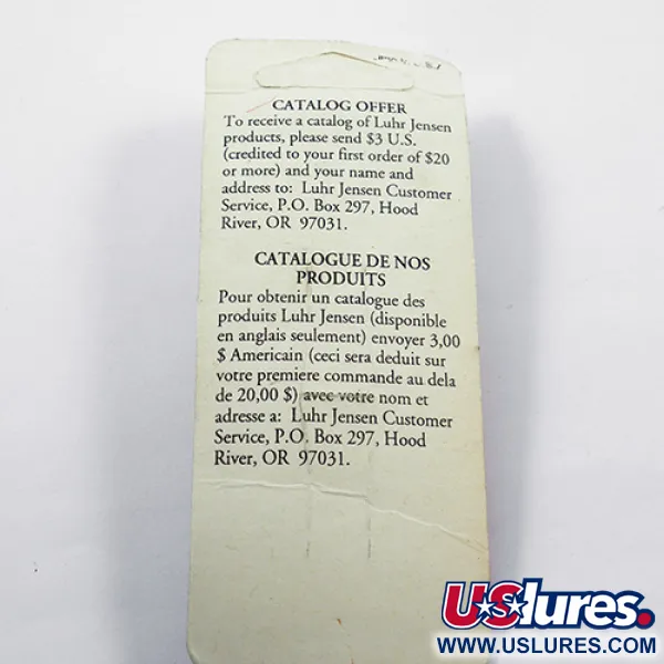 Luhr Jensen Krocodile Die #3 Lusikkauistin, Nikkeli, 10g, Pitkäheittoinen, #1887