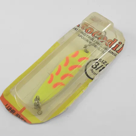 Luhr Jensen Krocodile Die #3 Lusikka, Fluori Keltainen, 10,6g, #1890