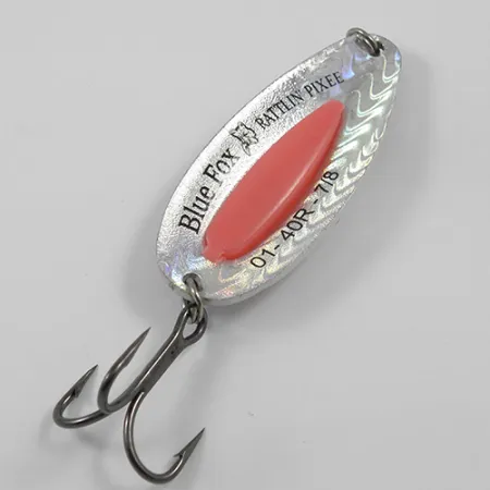 Blue Fox Rattlin Pixee Lusikka, Kirjolohi, 24g, Räminä, #1909