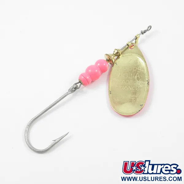 Mepps Aglia Hot Pink 4 Lippa, Pinkki/Kulta, 9g, Yksihaarakoukku, #1913