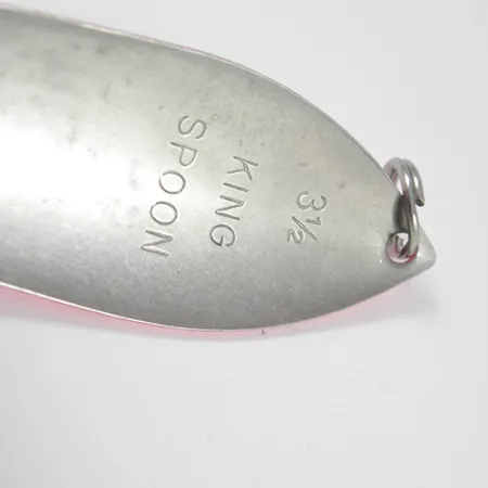 Pro King Weedless King Spoon Lusikka, Hopea/Vaaleanpunainen, 34g, #1931