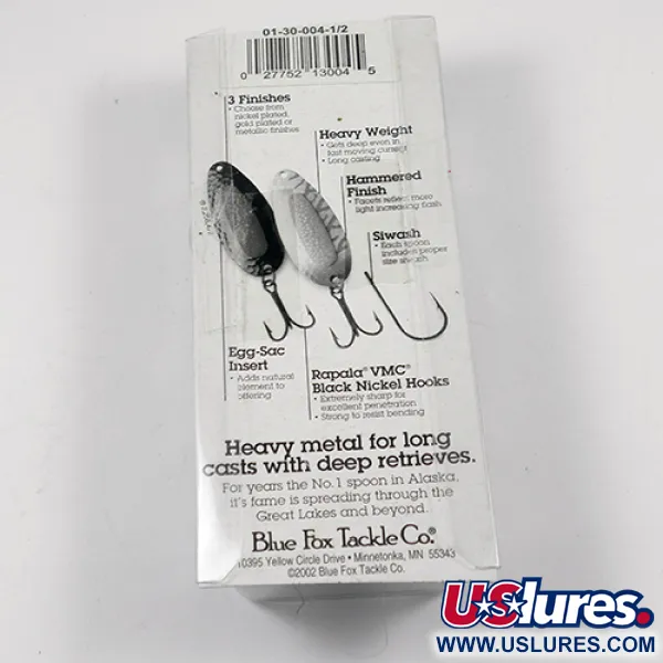 Blue Fox Pixee Lusikkauistin, Nikkeli / Vihreä, 14g, Vasaroitu, #1940