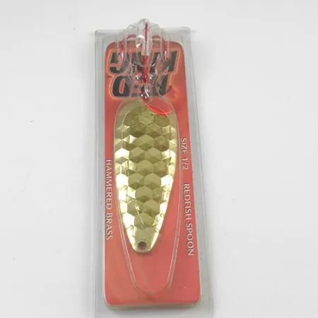 Worth Red King Spoon Lusikkauistin, Pakotettu messinki, 17g, Meri, #1941