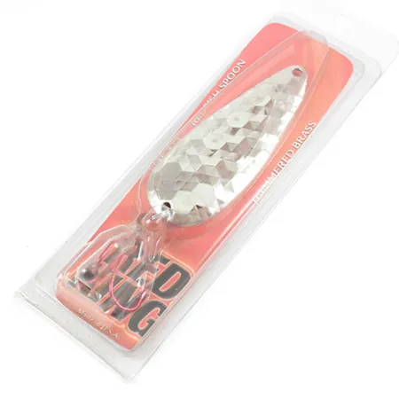 Worth Red King Spoon Lusikkauistin, Vasaroitu nikkeli, 17g, USA, #1943