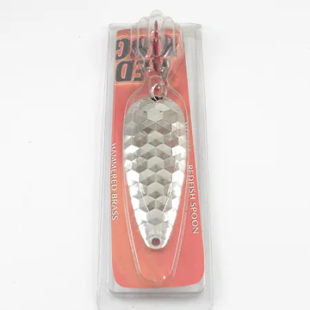 Worth Red King Spoon Lusikkauistin, Vasaroitu nikkeli, 17g, USA, #1943