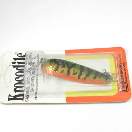 Luhr Jensen Krocodile Die #5 Lusikka, Fire Tiger/Gold, 21g, #1944