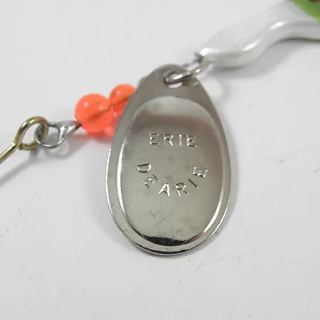 Erie Dearie Walleye Killer Lippa, Nikkeli/Vihreä, 14g, Vintage, #1952