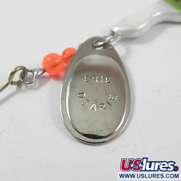 Erie Dearie Walleye Killer Lippa, Nikkeli/Vihreä, 14g, Vintage, #1952