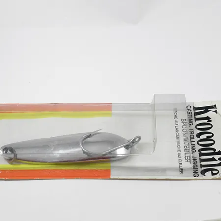 Luhr Jensen Krocodile Die #6 Lusikka, Nikkeli, 64g, Yksittäiskoukku, #1959