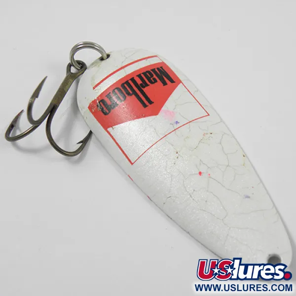 Marlboro Lusikka, Helmivalkoinen/Nikkeli, 16g, Muistoesine, #1964