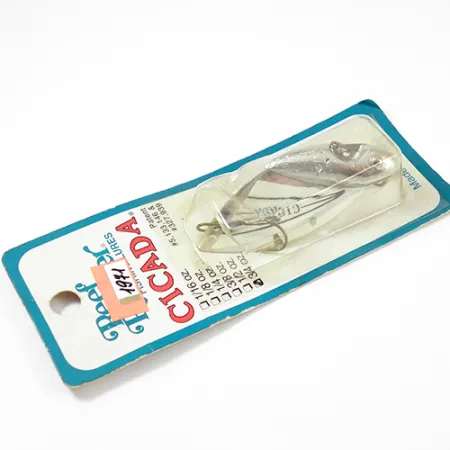 Reef Runner Cicada Värilevyuistin, Nikkeli, 21g, Vertikaalijigaus, #1971