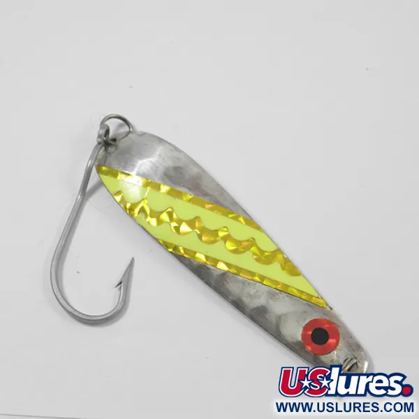 Len Thompson Northern King Lusikkauistin, Hopea/Keltainen, 14g, #1974