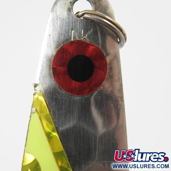 Len Thompson Northern King Lusikkauistin, Hopea/Keltainen, 14g, #1974