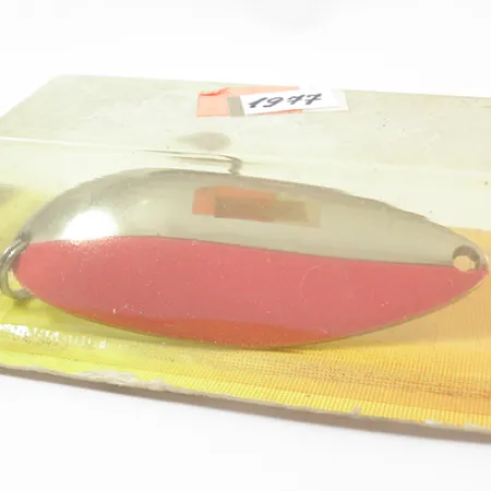 Luhr Jensen Lil' Kroc Lusikka, Kromi/Punainen, 21g, Pitkäheitto, #1977