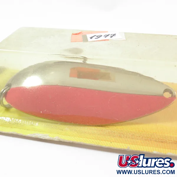 Luhr Jensen Lil' Kroc Lusikka, Kromi/Punainen, 21g, Pitkäheitto, #1977