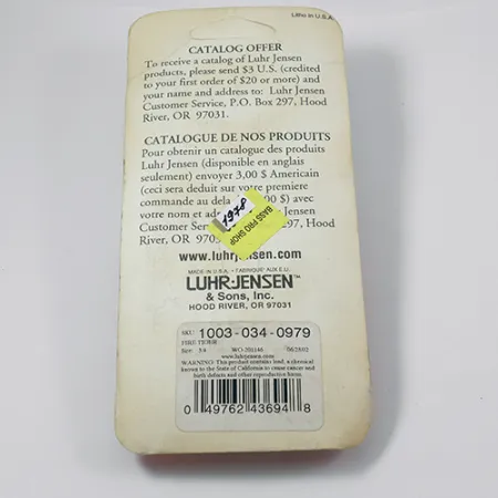 Luhr Jensen Krocodile Die #5 Lusikka, Fire Tiger, 21g, Syvään, #1978
