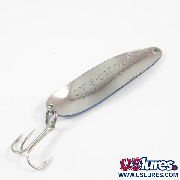 Eppinger Dardevle Cop-E-Cat 7400 Lusikka, Nikkeli / Sininen, 14g, #1992