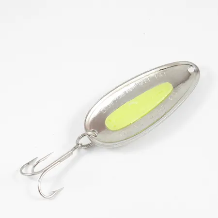 Blue Fox Pixee Lusikka, Vasaroitu nikkeli / Keltainen, 24g, #1986