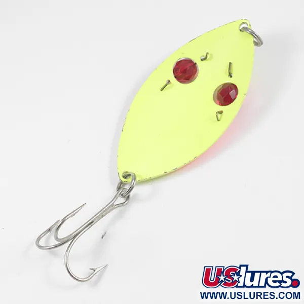 Eppinger Red Eye Wiggler Lusikka, Keltainen/Oranssi/Nikkeli, 25g, #1990