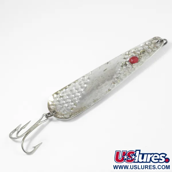 Eppinger Red Eye Evil Eye Lusikka, Hopea, 18g, Punainen Silmä, #1994