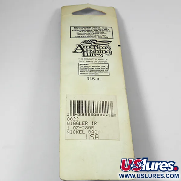 Eppinger Red Eye Wiggler Lusikka, Nikkeli/Punaiset silmät, 28g, #1999