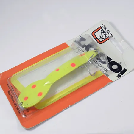 Luhr Jensen Loco 5 Lusikka, Keltainen/Punainen, 28g, Hauki, #2000