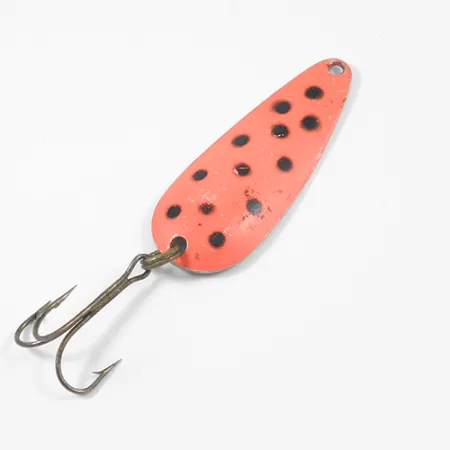 Nebco Aqua Spoon Lusikka, Puna/Musta/Nikkeli, 9g, Vintage, #2021