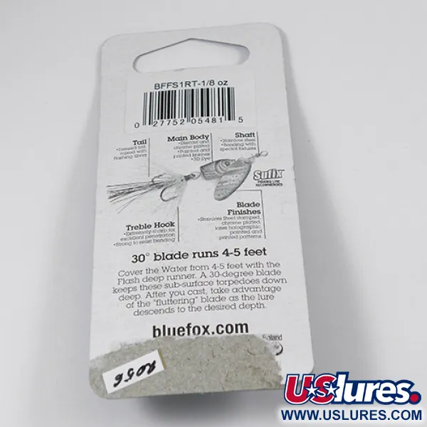 Blue Fox Flash Deep Runner Lippa, Sateenkaari, 4g, Syväuintinen, #2056