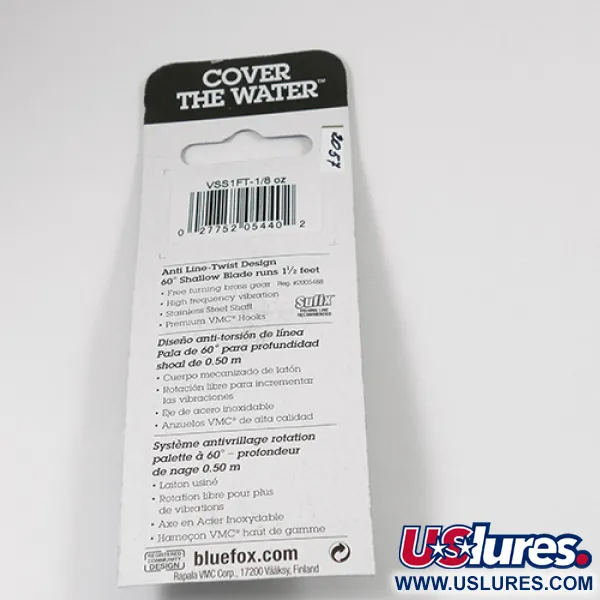 Blue Fox Vibrax Shallow Lippa, Rainbow, 4g, Sotkeutumaton, #2057