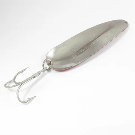 Dardevle Trolldevle Vetolusikka, Puna / Valko / Nikkeli, 40g, #2060