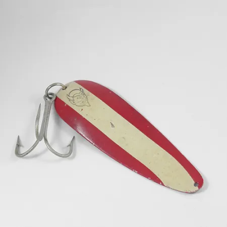 Dardevle Trolldevle Vetolusikka, Puna / Valko / Nikkeli, 40g, #2060