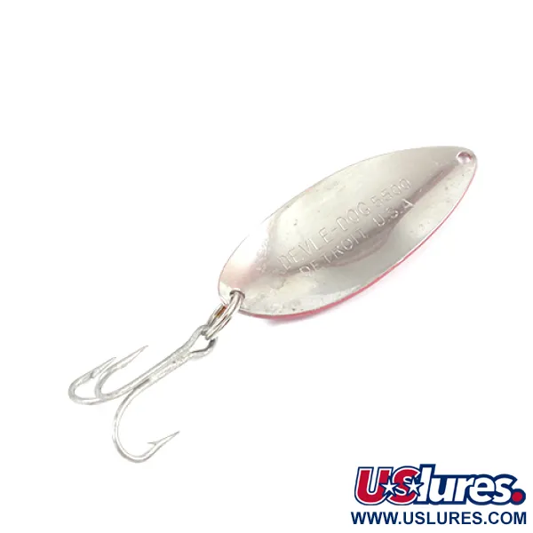 Dardevle Devle Dog 5500 Lusikkauistin, Puna/Valko/Nikkeli, 21g, #2063