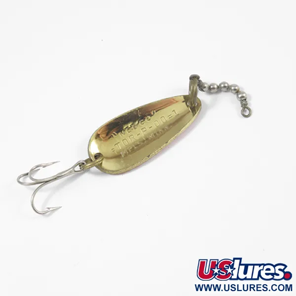 Nebco Tor-P-Do Lusikkauistin, Vasaroitu kulta / Punainen, 7g, #2082