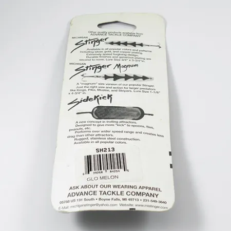 Michigan Stinger Glow Vetolusikka, Rainbow Trout Glow, 12g, #2106