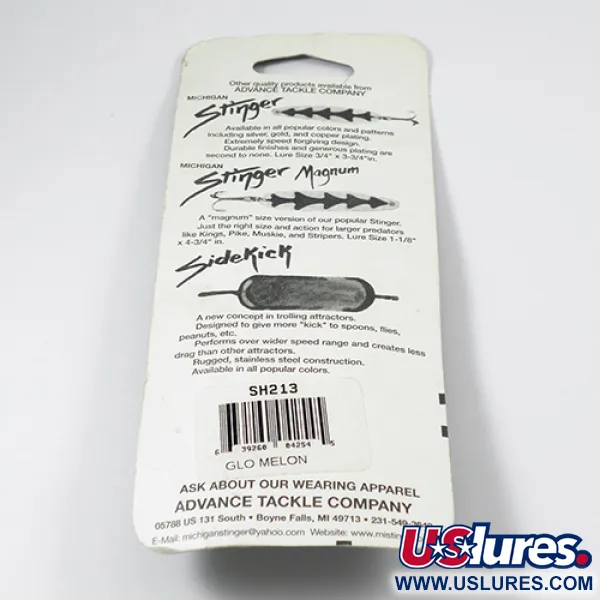 Michigan Stinger Glow Vetolusikka, Rainbow Trout Glow, 12g, #2106