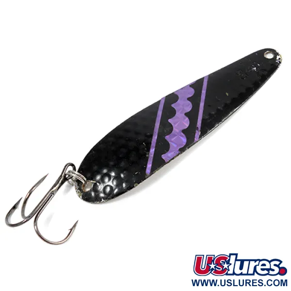 Calcutta 55 Vetouistin, Musta/Valkoinen/Liila, 12g, Vasaroitu, #2125